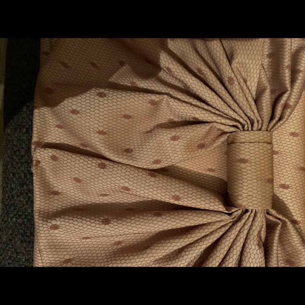 Lace fabric clutch Rose & Rose Beige RedValentino - Picture 5 of 10